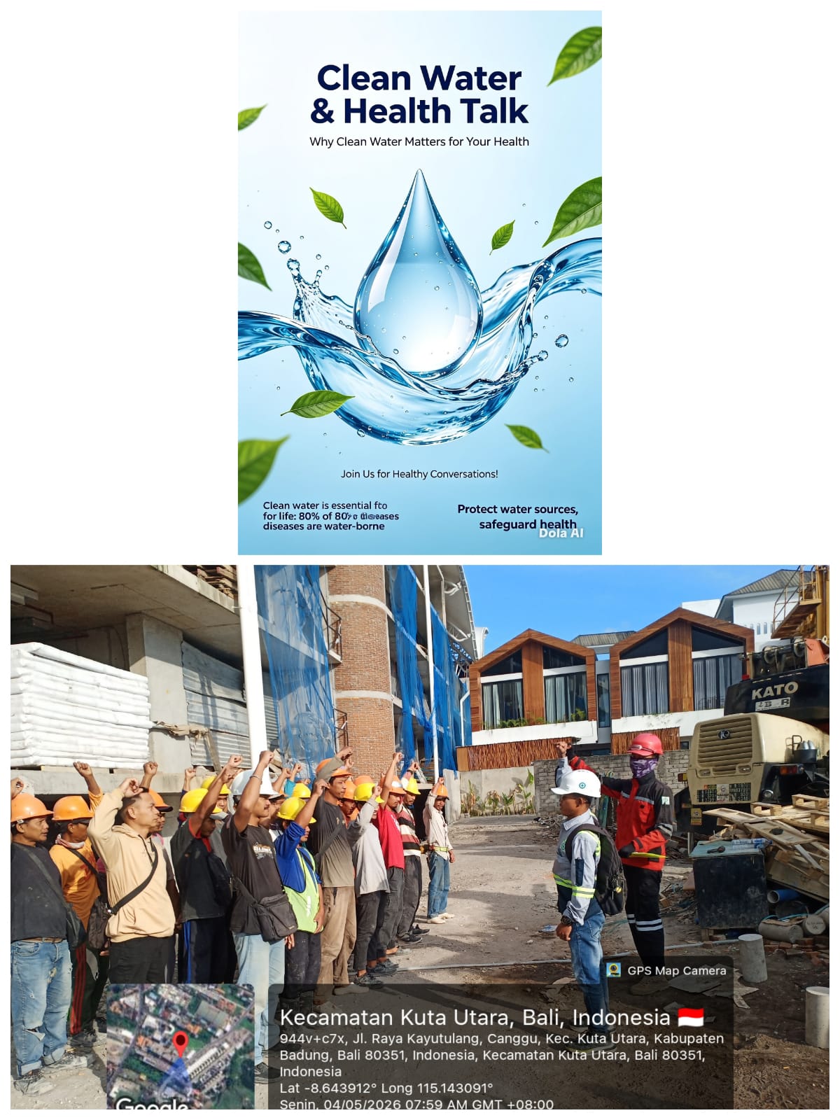 Health Talk-Clean Water-ANTA Canggu