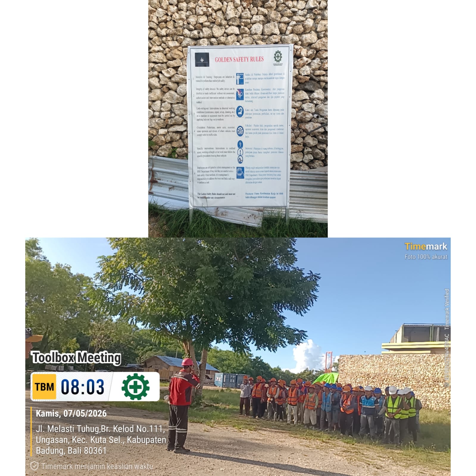 Safety Campaign-Golden Safety Rules-Zen Project 